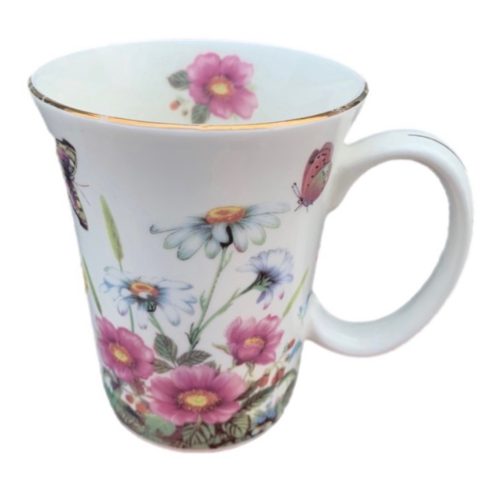 Floral Love Gracie Bone China Tea Cup Mug